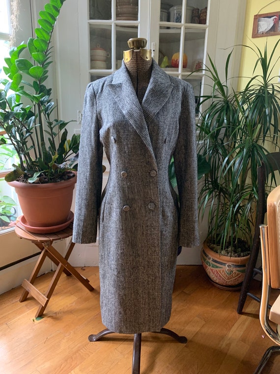 Gray Wool Long Coat Custom Tailored Made in Korea - image 3
