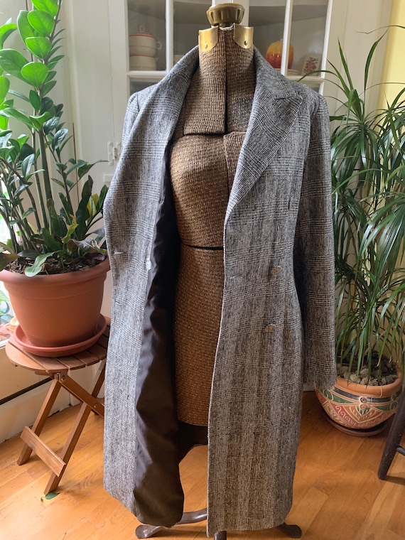 Gray Wool Long Coat Custom Tailored Made in Korea - image 1