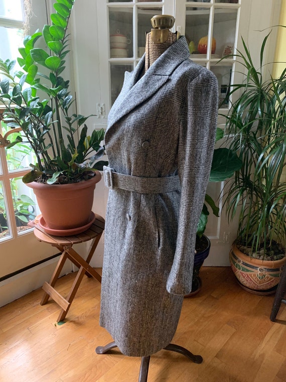 Gray Wool Long Coat Custom Tailored Made in Korea - image 2
