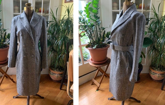 Gray Wool Long Coat Custom Tailored Made in Korea - image 4