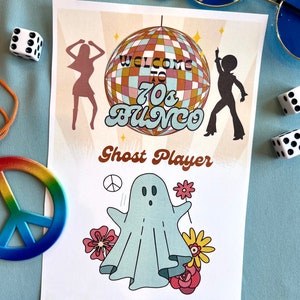 70s Theme Bunco Scorecards Set, Printable Instant Download - 3 Games ...