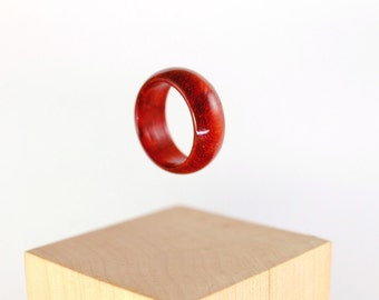 Padouk wooden ring