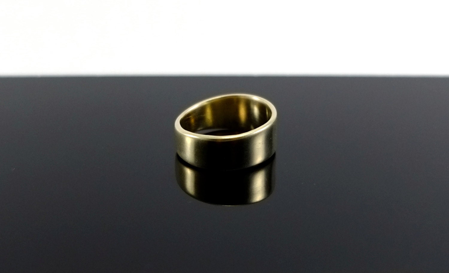 Electrum green gold ring Etsy