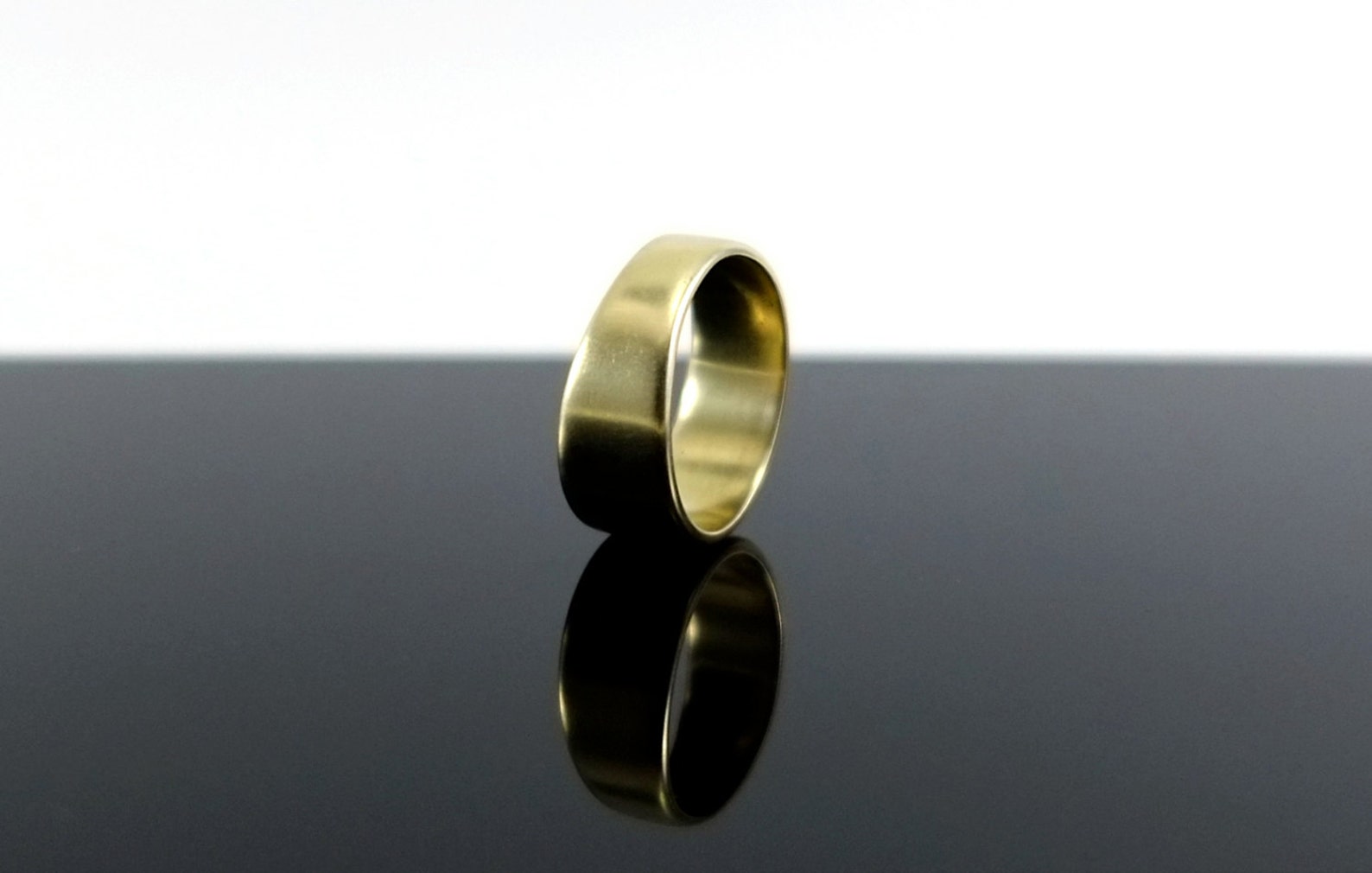 Electrum green gold ring Etsy