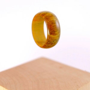 Ironwood wooden ring