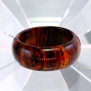 Simple cocobolo wooden ring image 5