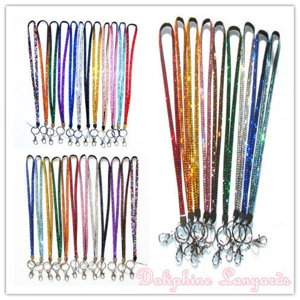 Rhinestone Id Badges Etsy