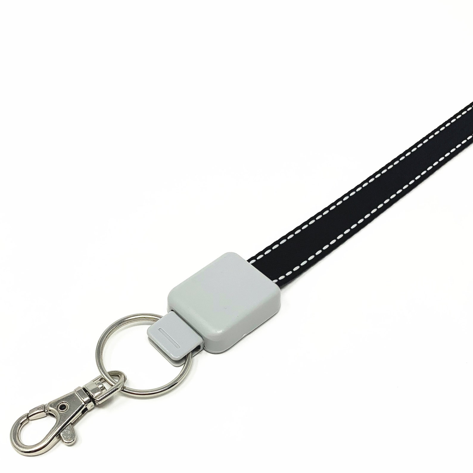 Premium Polyester Retractable Neck Lanyard With Keyring in Etsy