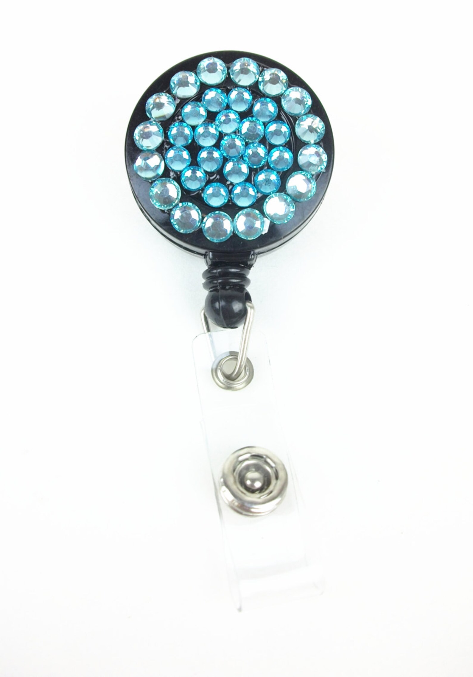Bling Multi Colors Rhinestone Badge Reel Retractable ID Badge - Etsy