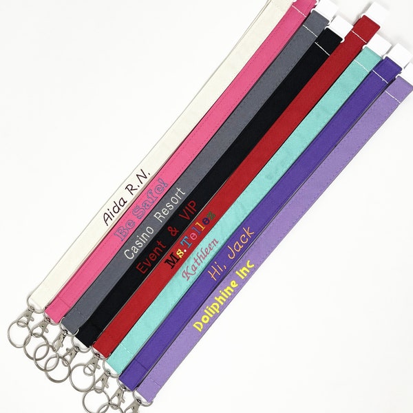Personalized Breakaway Lanyard Etsy
