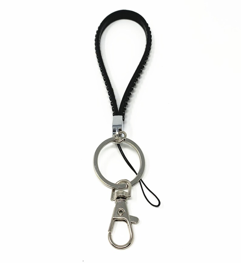 Bulk Lots Leather Bling Rhinestone Wristlets Key Fob Keychains Etsy