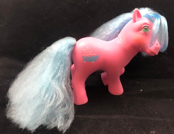 My Little Pony G1 Perfume Puff Bathtub Pink MLP Etsy UK