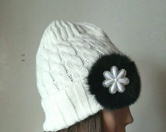 Winter Hats Cable Knit Hat Women Fashion Accessories Unique Ideas Mother's Day Gift Gift