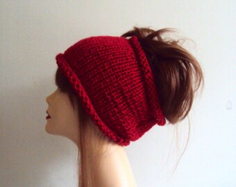 Knit Wide Headband: Crochet Rasta StyleGift Christmas Gift