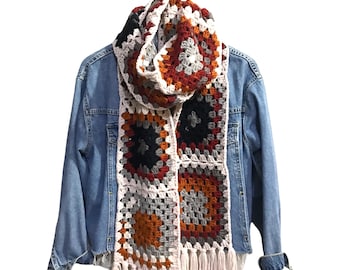 Scarf Trendy Scarf, Unisex Chunky Scarf, Celebrity Inspired Scarf, Handmade Gift, for Him, for Her