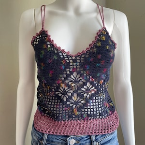 Crochet Top Women Summer Tops Boho Chic Top Teens Summer Outfit Beachwear Handmade Gift