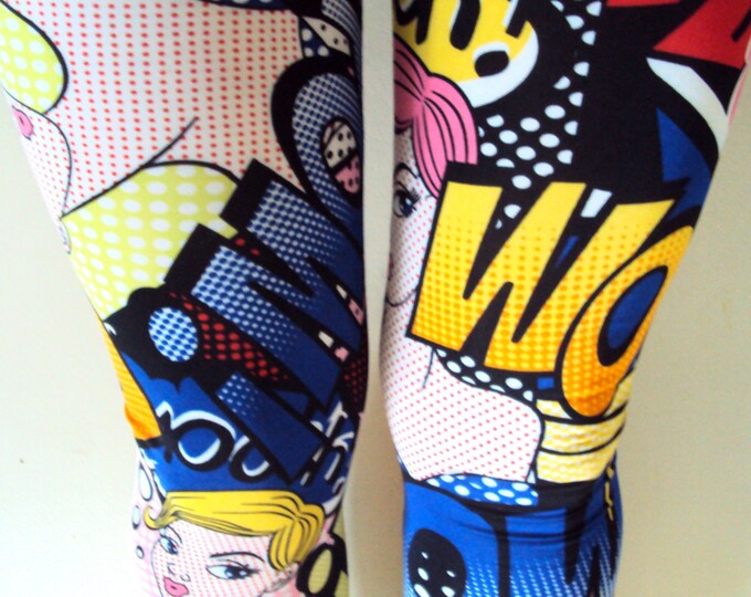 Leggings Elasticizzati Extra Large Per Donne, Effetto Jeans - Foto 4