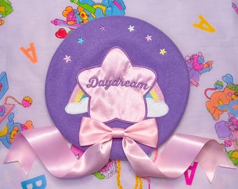 Daydream Wool Beret | Kawaii Pastel Fairy Kei Inspired Warm Beret