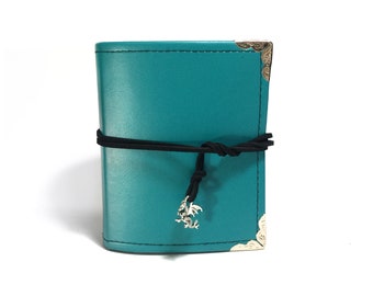 Niestandardowa Teal Spellbook- 24 karty- Dungeons and Dragons