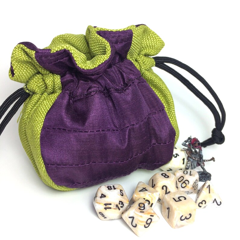 Purple Jesters Dice Bag Dungeons /& Dragons