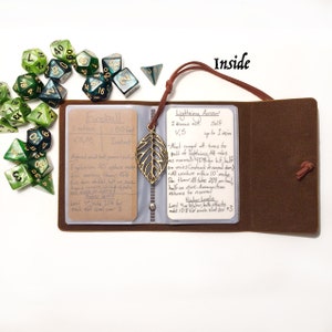 Autumn Elven Spell Book Dungeons and Dragons image 3