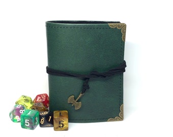 Custom Green Spellbook- 24 Card- Dungeons and Dragons