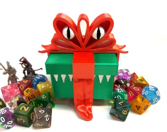 Locking Mimic Christmas Ornament- Dungeons and Dragons