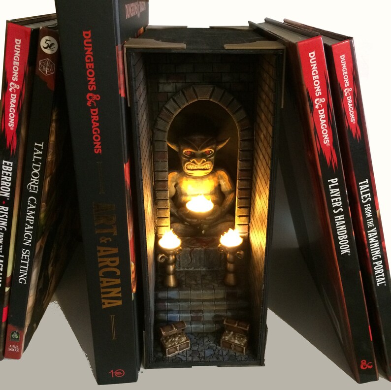 Book Nook Advanced Dungeons and Dragons Etsy