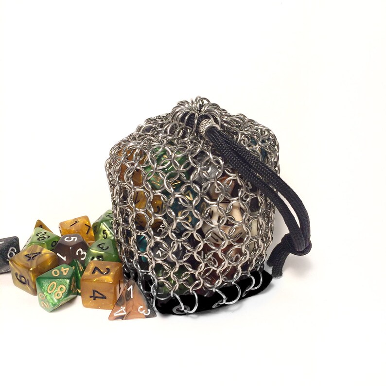 Chainmail Dice Bag Dungeons & Dragons Etsy