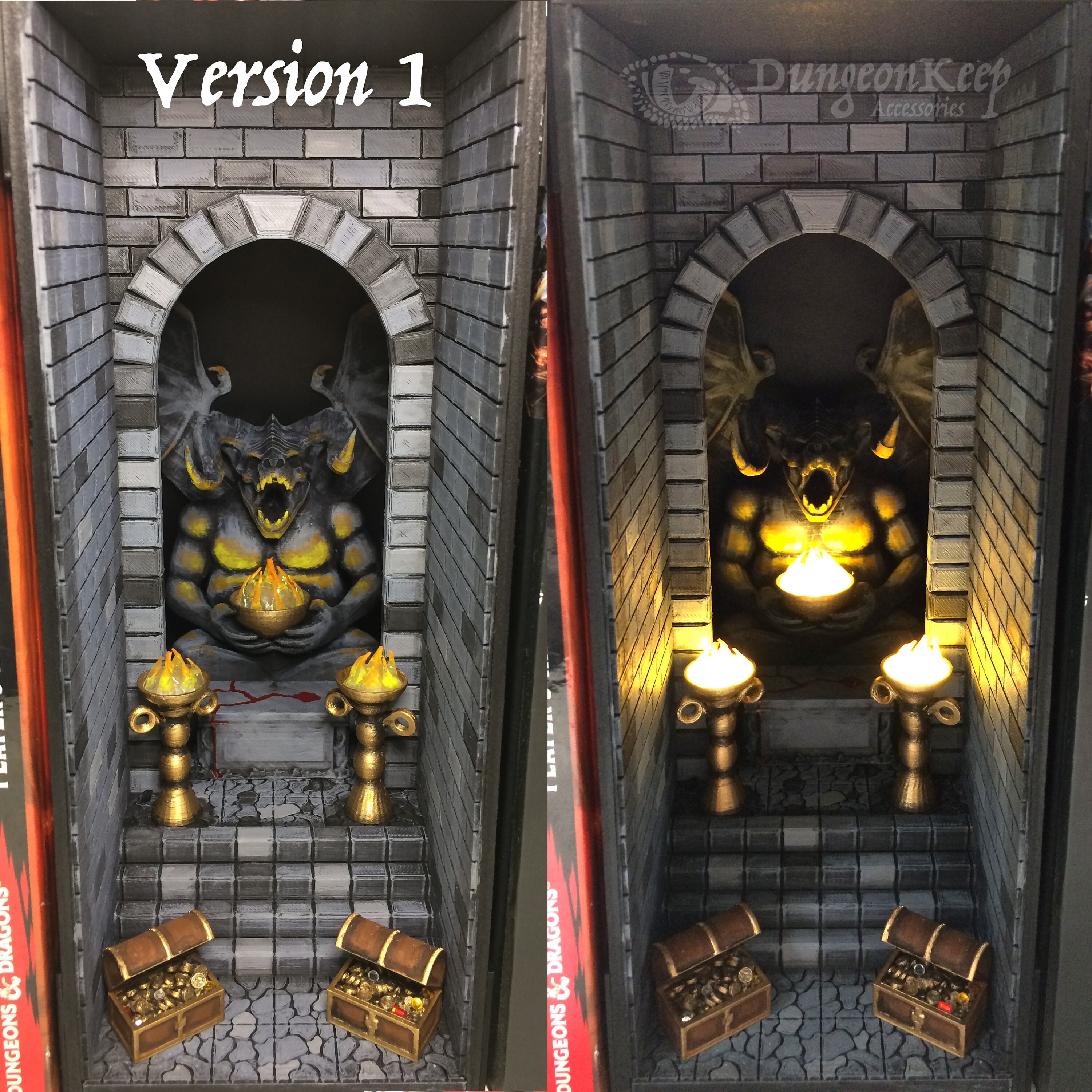 Book Nook Ready to Ship Vintage Dungeons and Dragons Etsy