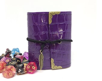 Niestandardowa łuska Wrap Księga Zaklęć - Fioletowa - Dungeons and Dragons