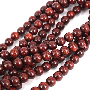 108pc African Rosewood 8MM , Tibetan Rosewood Payer Bead , Blood Rosewood 108 Loose Wood Round Beads ,Yoga Jewelry