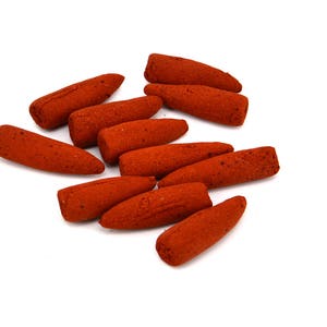 Indian Red Sandalwood  Incense Cones  , Pure  Red  Sandalwood  Incense  Handmade