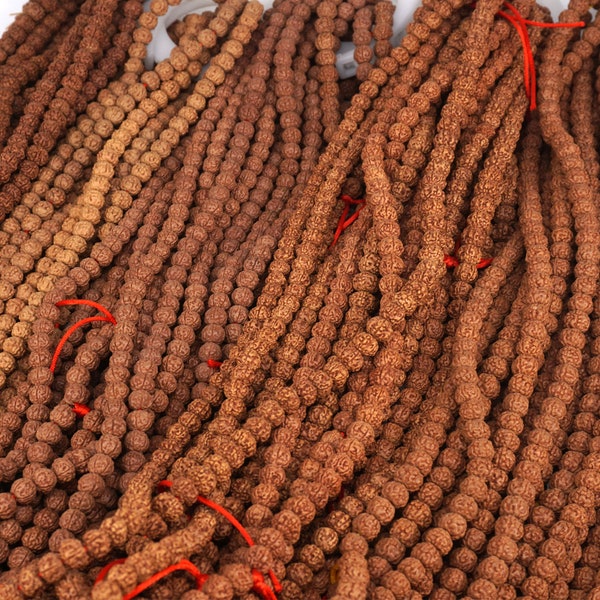 108pc   Rudraksha   Natural Bodhi Seed  Tibetan prayer loose beads