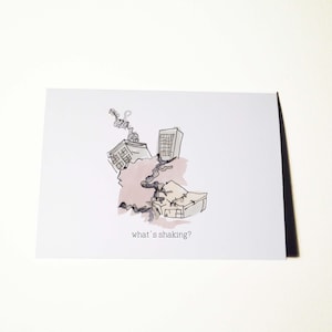 Qu’est-ce qui secoue la carte