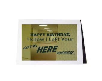 The Backrooms Birthday Greeting Card