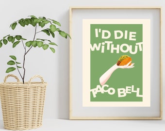 Spice Up Your Space: 'I'd Die Without Sriracha' Art Print