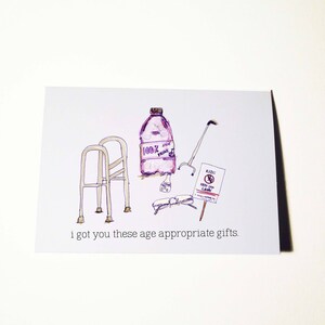 Age Appropriate Birthday Card