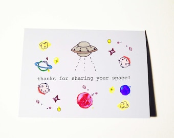 House guest thank you card