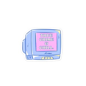 True Crime Sticker