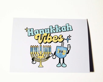 Hanukkah Vibes Card