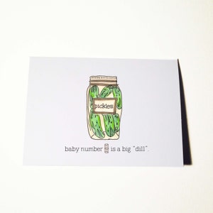 Big Dill Baby Card