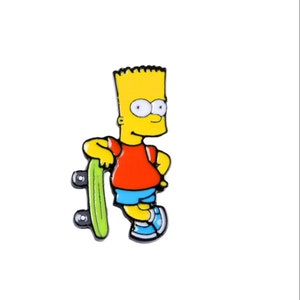 Vintage Bart Enamel Pin