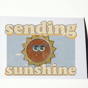 Envoi de sunshine card