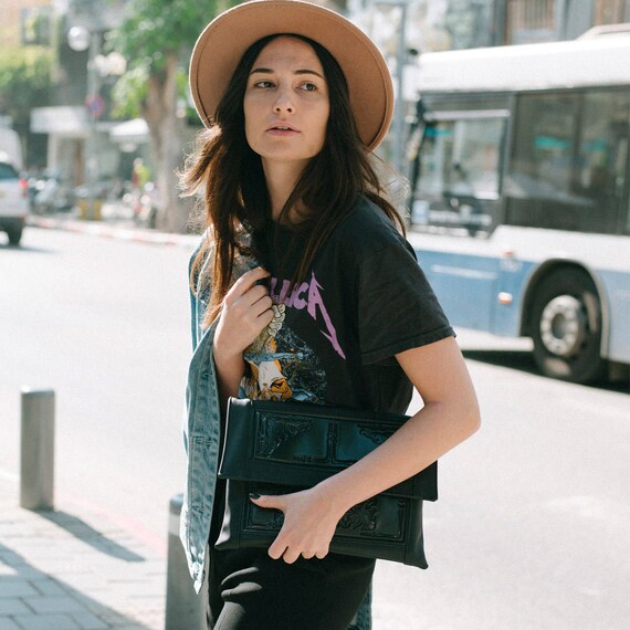 Crossbody handbag bag with crossbody strap non leather Etsy