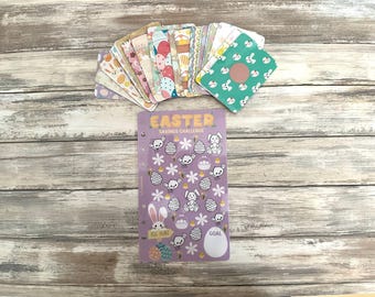 Easter Savings Challenge, Scratch Off Tracker, Cash Stuffing