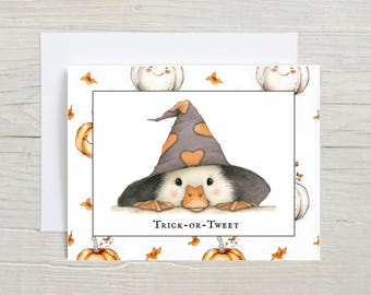 Cute Halloween Card | Kids Halloween Cards | Greeting Card for Kids | Halloween Notecard