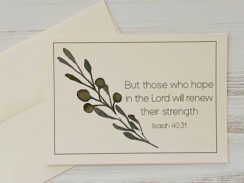 Christian Note Cards Set Of 10 Religious Greeting Cards Etsy