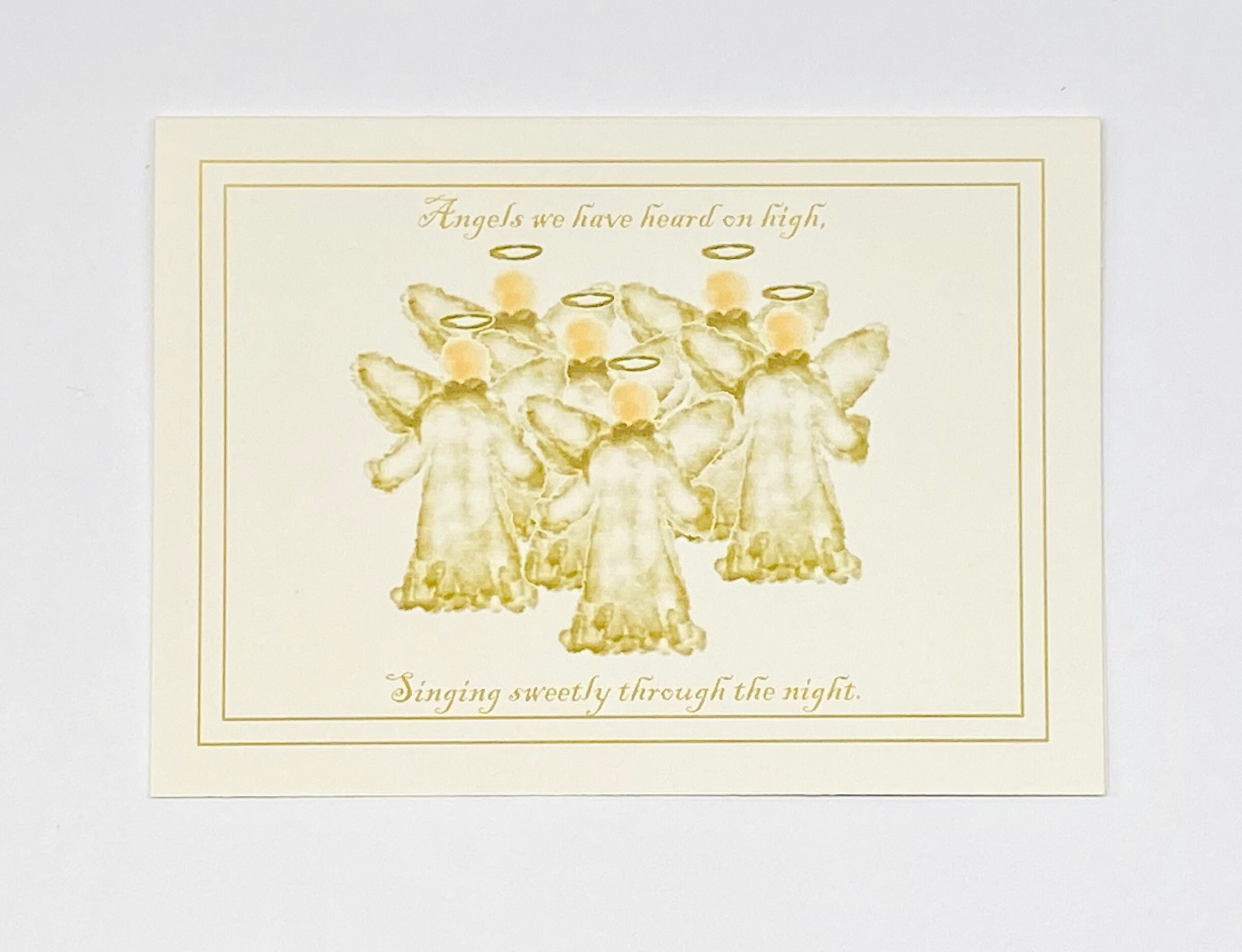 Angel Christmas Cards Set of 10 Holiday Note Cards Etsy