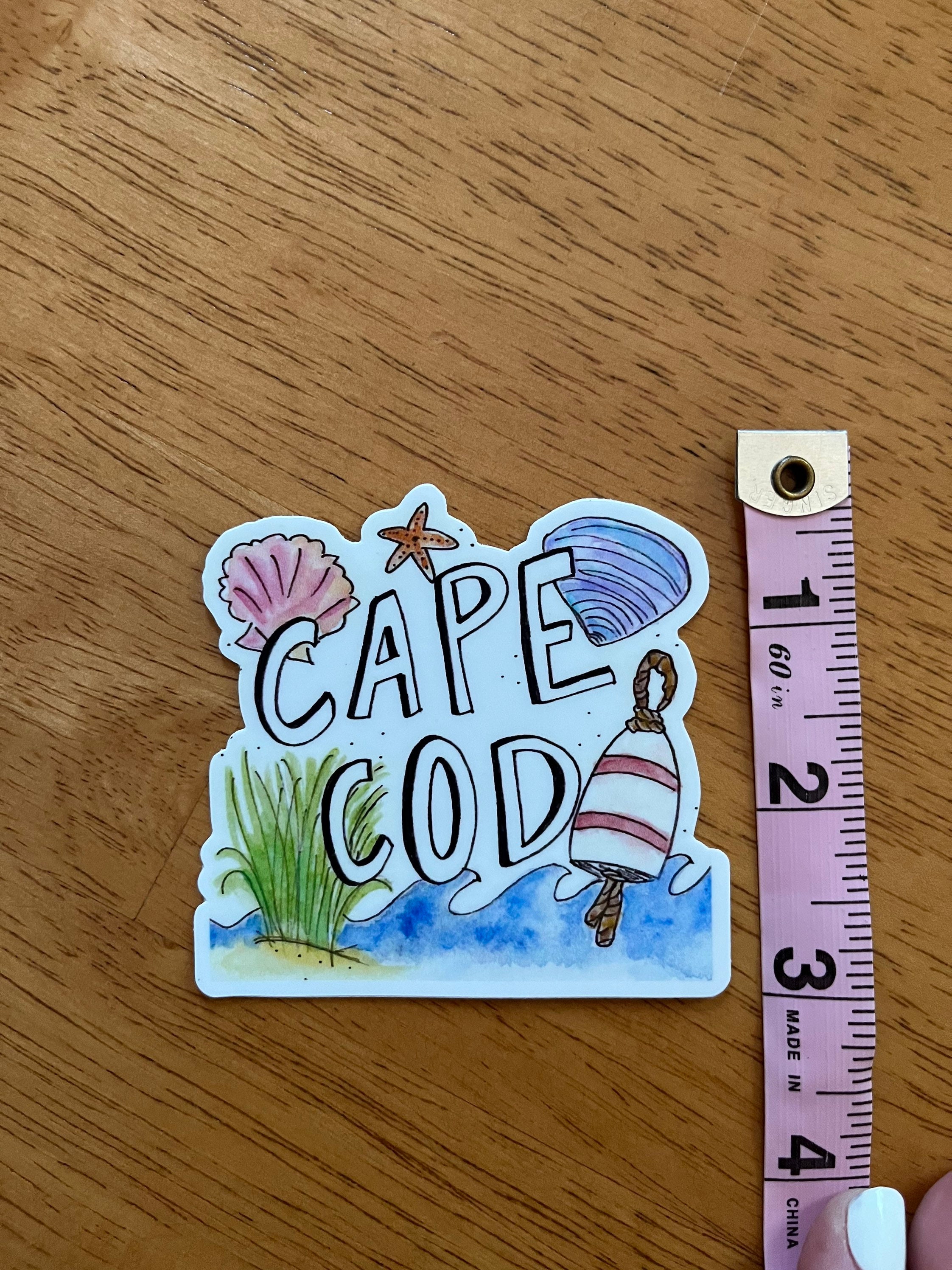Cape Cod Die-cut Vinyl Stickers - Etsy